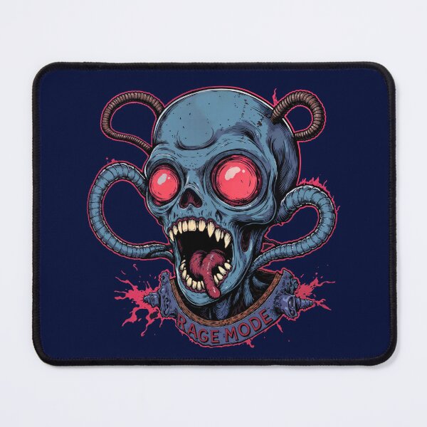 Item preview, Alien Gone Wild: Glowing Eyes, Sharp Fangs, and Full Rage Mode Madness! designed and sold by DopeVibeStuff.