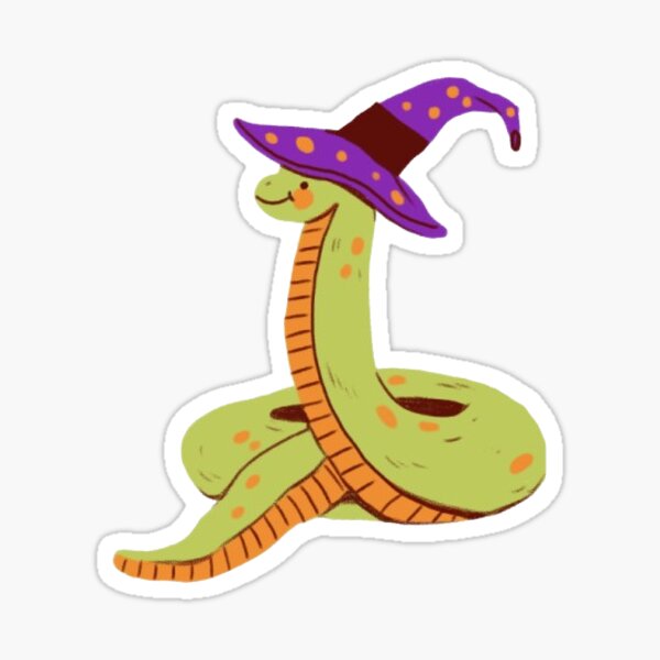 Item preview, Little Snake with Hat designed and sold by Sticky World.