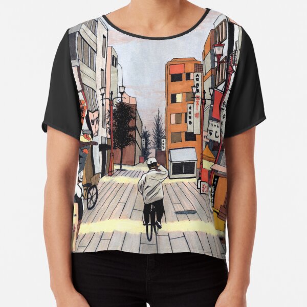 Early Morning Ride Chiffon Top