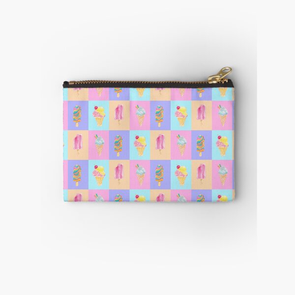 Item preview, Taste of Summer, Four Ice Creams on Pops of Colour designed and sold by Sarah Rudge.