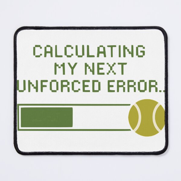 Item preview, Calculating My Next Unforced Error designed and sold by nkhookysun.