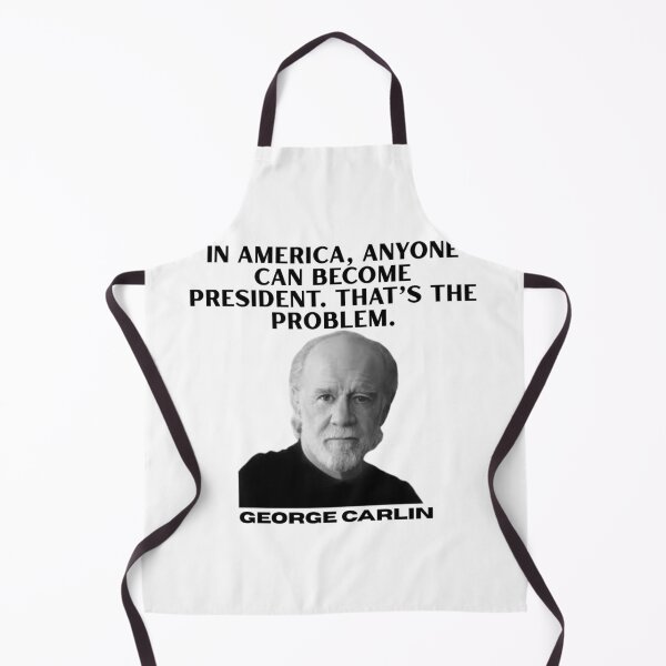 Item preview, George Carlin, Comedy, Legend, America, funnyfits70, Humor, Funny, retro, vintage, funny quotes, animal humor, designed and sold by FunnyFits70.