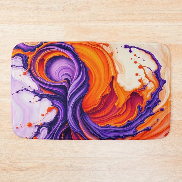 Item preview, Vibrant Abstract Dreamscape – Flood of colors meets dynamic forms in surreal harmony designed and sold by FotoworldEdel.