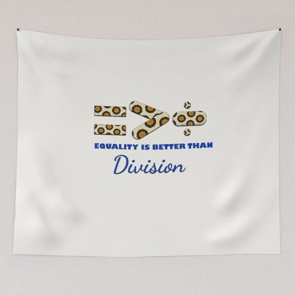 Item preview, Equality is the Root, Division is the Ruin designed and sold by annenambiro.