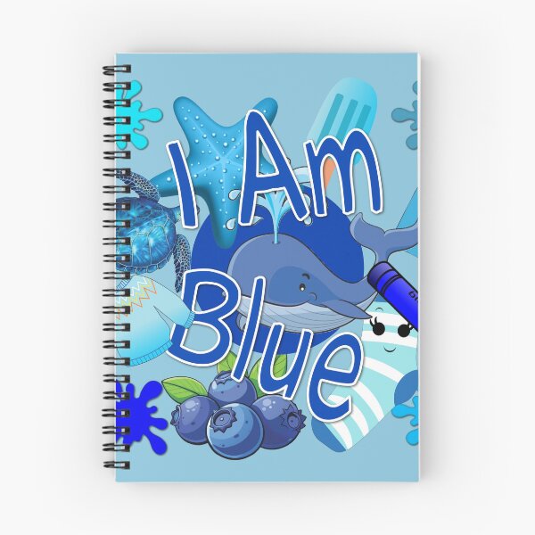 Item preview, I Am Blue designed and sold by Sonia Jones Art.