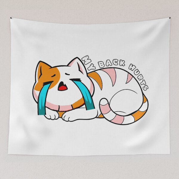 Item preview, My Back Hurts – Relatable Humor for Everyday Aches designed and sold by ArtsyExplorer.