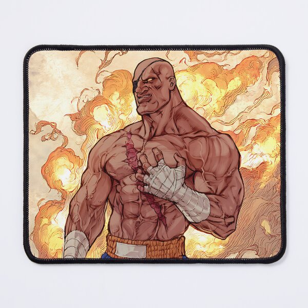 Item preview, Sagat Street Fighter designed and sold by bapupa.