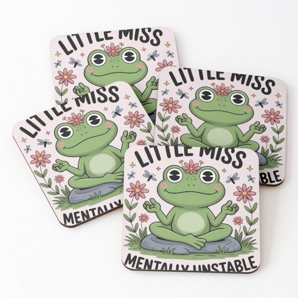 Item preview, Little Miss Mentally Unstable designed and sold by universe-hold ⭐⭐⭐⭐⭐.