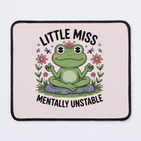 Item preview, Little Miss Mentally Unstable designed and sold by universe-hold ⭐⭐⭐⭐⭐.