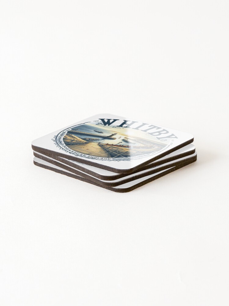 Thumbnail 4 of 5, Coasters (Set of 4), Whitby designed and sold by devonclemon.