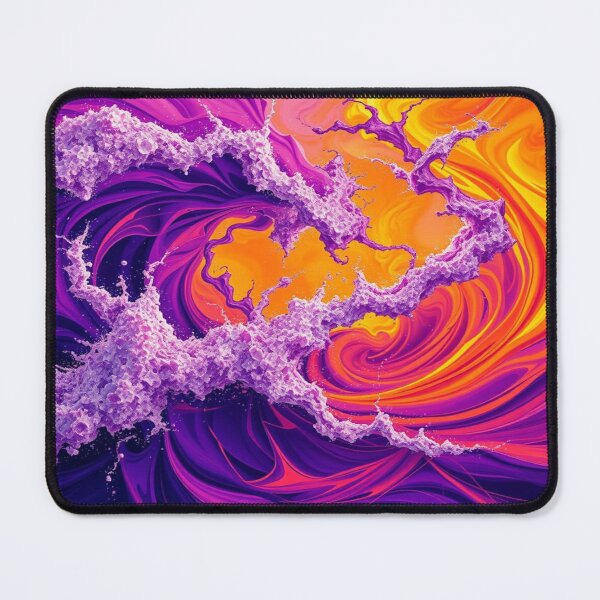 Item preview, Vibrant Abstract Dreamscape – Flood of colors meets dynamic forms in surreal harmony designed and sold by FotoworldEdel.