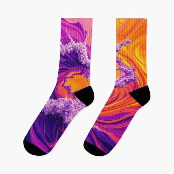 Item preview, Vibrant Abstract Dreamscape – Flood of colors meets dynamic forms in surreal harmony designed and sold by FotoworldEdel.