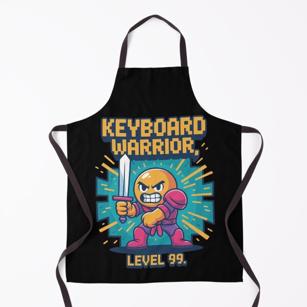 Item preview, Funny Pixel Keyboard Warrior Gift For Gamers designed and sold by MonkiFlipp.