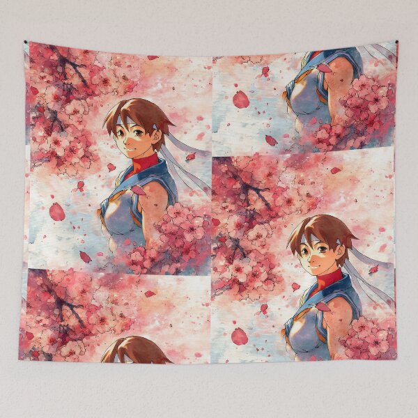 Artikelvorschau, Klassischer Sakura Street Fighter entworfen und verkauft von bapupa.