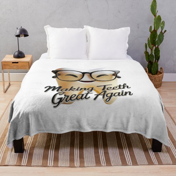 Item preview, Making Teeth Great Again – Funny Dental Meme Design designed and sold by Kyilestore.