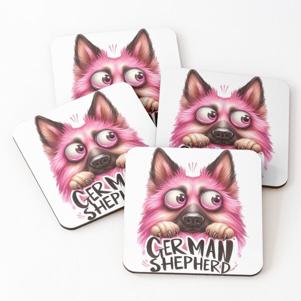 Item preview, Pink German Shepherd designed and sold by devonclemon.