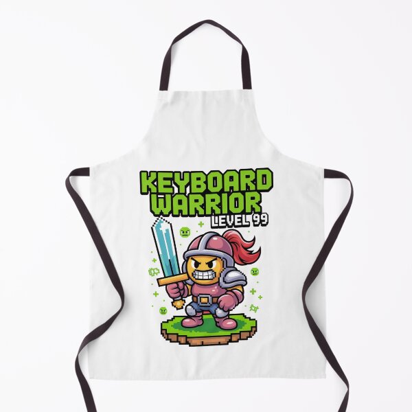 Item preview, Funny Pixel Keyboard Warrior Gift For Gamers designed and sold by MonkiFlipp.