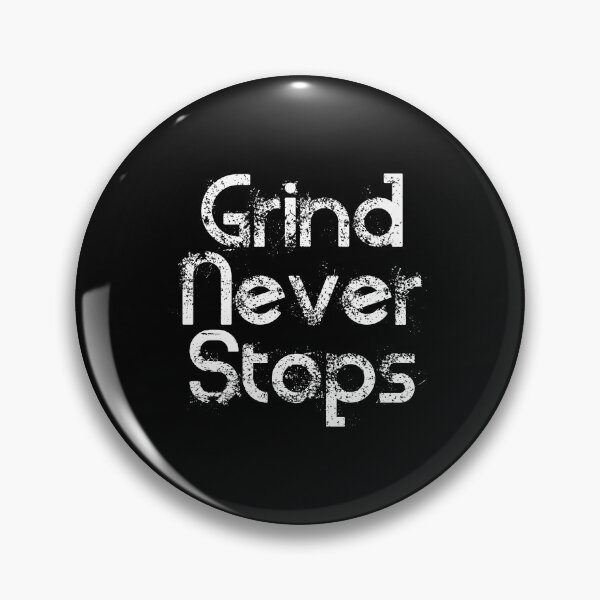 Item preview, Grind Never Stops Gym Motivation Design | Nonstop Fitness Hustle designed and sold by typoinspired.