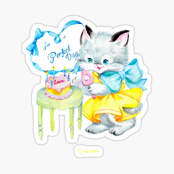 perfect day Sticker