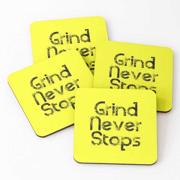 Item preview, Grind Never Stops Gym Motivation Design | Nonstop Fitness Hustle designed and sold by typoinspired.