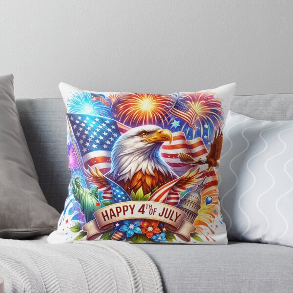 Item preview, Happy 4th of July designed and sold by GalleryGlow Fantasy Art.