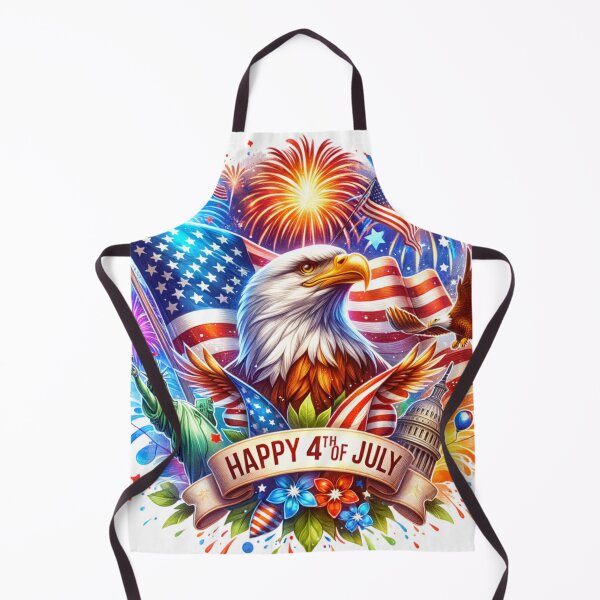 Item preview, Happy 4th of July designed and sold by GalleryGlow Fantasy Art.