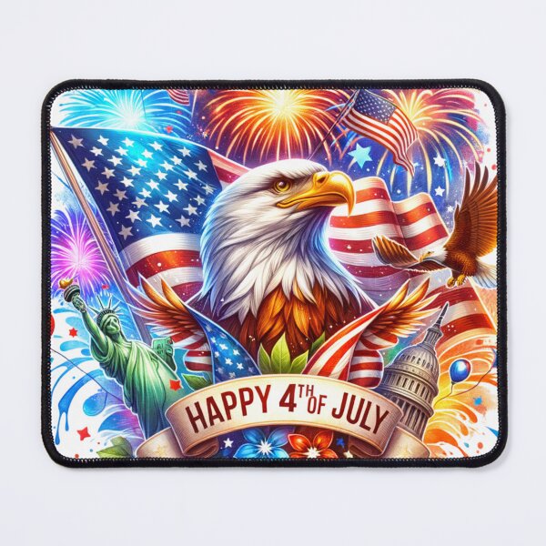 Item preview, Happy 4th of July designed and sold by GalleryGlow Fantasy Art.