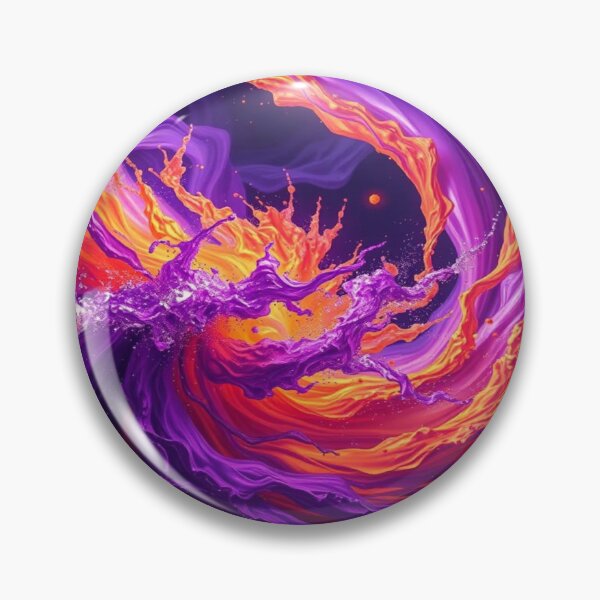 Item preview, Vibrant Abstract Dreamscape – Flood of colors meets dynamic forms in surreal harmony designed and sold by FotoworldEdel.