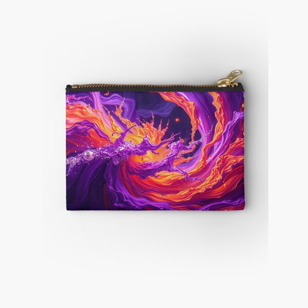 Item preview, Vibrant Abstract Dreamscape – Flood of colors meets dynamic forms in surreal harmony designed and sold by FotoworldEdel.