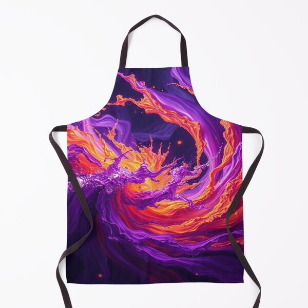 Artikelvorschau, Vibrant Abstract Dreamscape – Farbenflut trifft auf dynamische Formen in surrealer Harmonie entworfen und verkauft von FotoworldEdel.