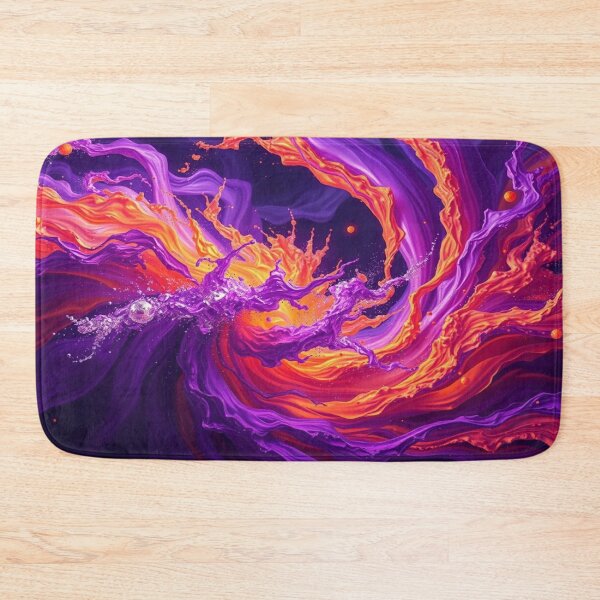 Item preview, Vibrant Abstract Dreamscape – Flood of colors meets dynamic forms in surreal harmony designed and sold by FotoworldEdel.