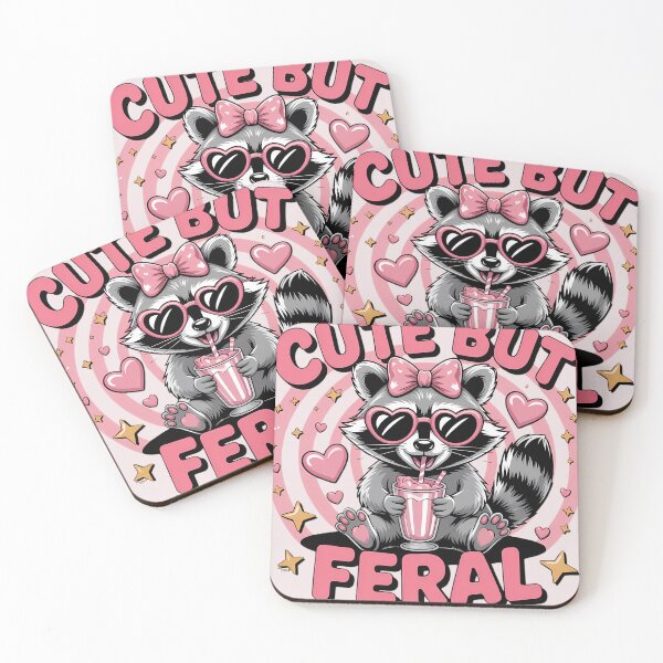 Item preview, Cute But Feral designed and sold by universe-hold ⭐⭐⭐⭐⭐.