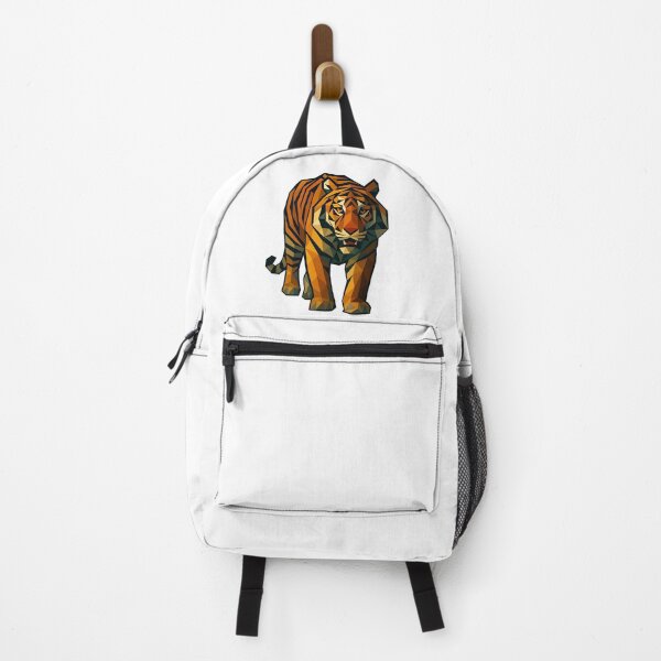 Item preview, Geometric Tiger Art – Bold Low Poly Jungle Animal Illustration designed and sold by Romeo Fashion.