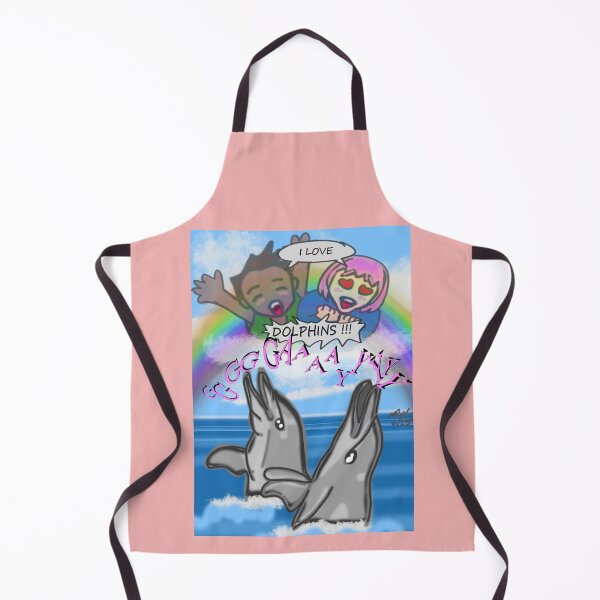 Item preview, DOLPHINS ARE GAY (GAY PRIDE) designed and sold by Rynkeolanui.