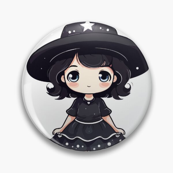 Item preview, Cute black witch on a broom designed and sold by Printdesigns1.