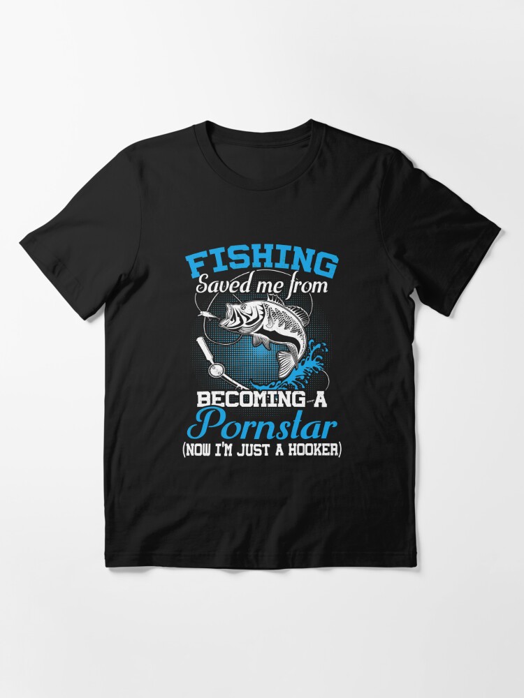 Fishing Shirt Funny Porn Star Bass Big Fish Lures T-shirt