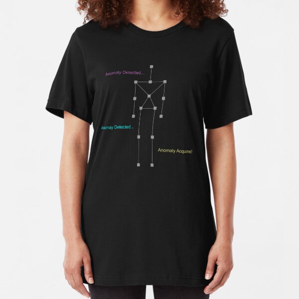 Anomaly Detected - GRAY Slim Fit T-Shirt
