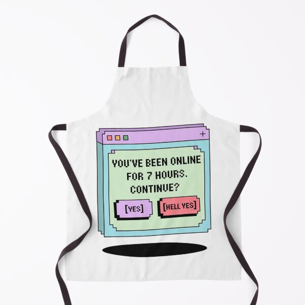 Item preview, Funny Pixel Continue Bar Gift For Gamers designed and sold by MonkiFlipp.