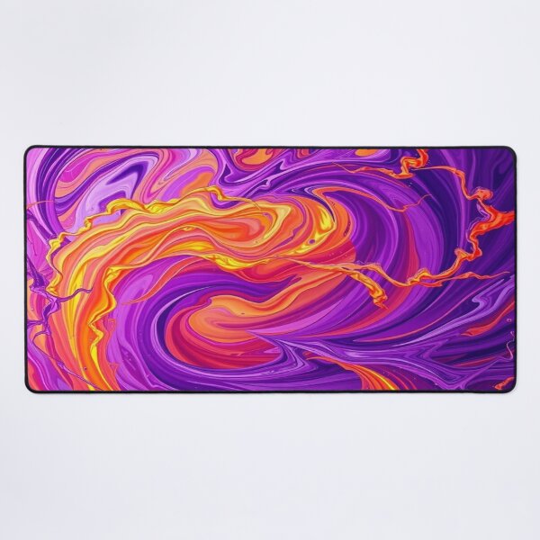 Item preview, Vibrant Abstract Dreamscape – Flood of colors meets dynamic forms in surreal harmony designed and sold by FotoworldEdel.