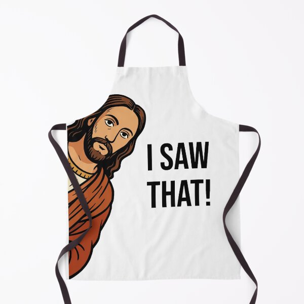 Item preview, Jesus "I saw that" Meme designed and sold by FarieArt.