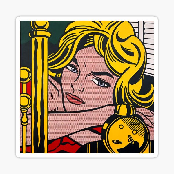 Artikel-Vorschau von Blondes Warten - Roy Lichtenstein, designt und verkauft von Ceremonials-.