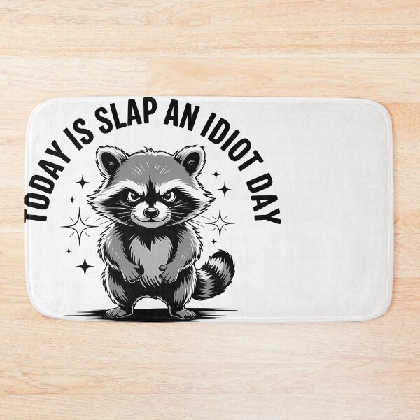 Item preview, Today Is Slap An Idiot Day I'm Gonna Be Busy designed and sold by universe-hold ⭐⭐⭐⭐⭐.