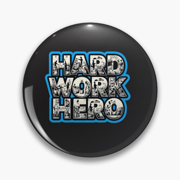 Item preview, Hard Work Hero – Grit Sticker for Labor Legends  Summer Reloaded: Ultra Gift Mode designed and sold by Imaginarium of Chaos falcon88 .