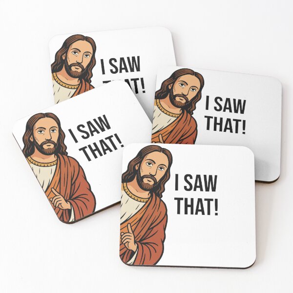 Item preview, I saw that , Jesus Meme designed and sold by FarieArt.