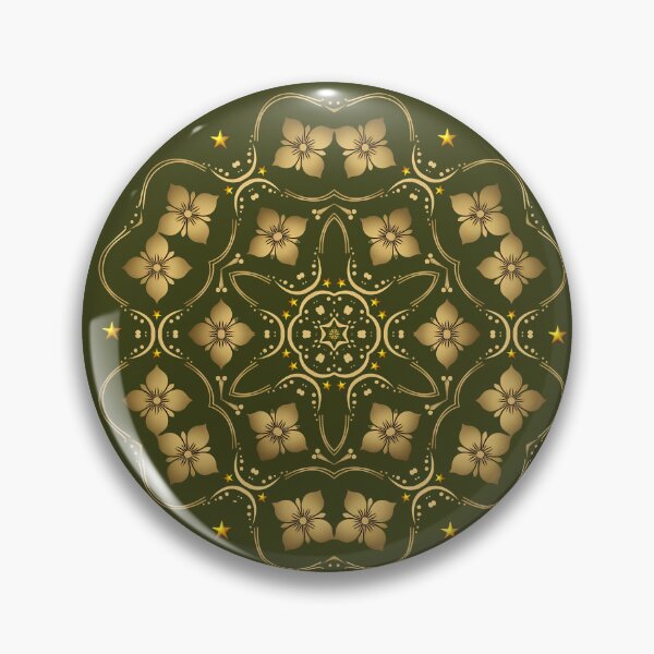 Item preview, GOLD AND BLACK FLOWERS AND STARS designed and sold by WendyMaree.
