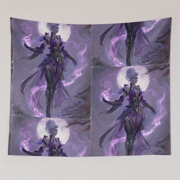 Item preview, Outworld Queen Sindel Mortal Kombat designed and sold by bapupa.