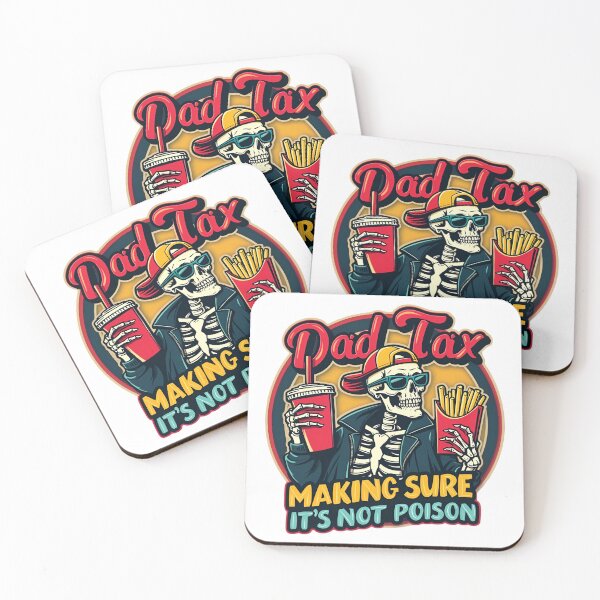 Item preview, Dad Tax Making Sure It's Not Poison Funny Father's Day designed and sold by Blok45.