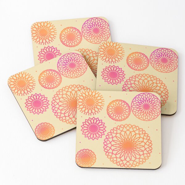 Item preview, Summer Sunset Mandala Motifs designed and sold by JaygiesDesign.