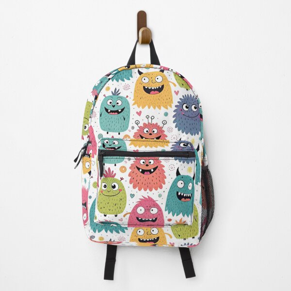 Item preview, Cute Colorful Monster Doodle Pattern designed and sold by tretyakov.