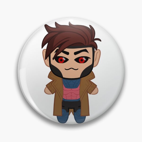 Artikelvorschau, Chibi Xmen-Gambit/Remy LeBeau entworfen und verkauft von DoodleSnake58.